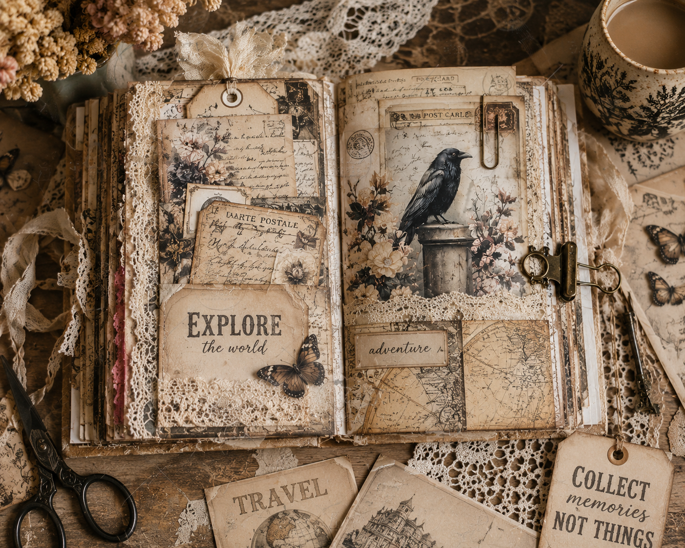 Starting Your Own Travel Junk Journal
