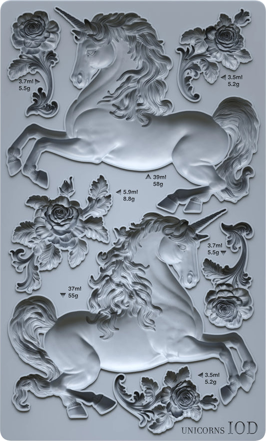 Unicorns IOD Mould