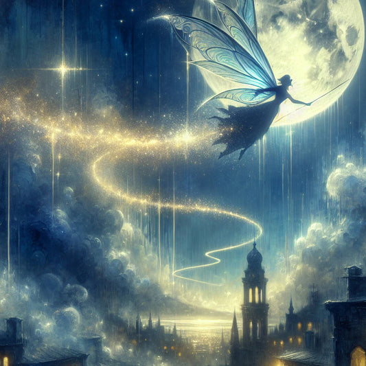 Magical - 23.4" x 33.1" A1 Size Decoupage Paper - Three Yellow Goats