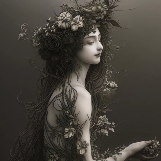 Siren - 11.7" x 16.5" A3 Size Decoupage Paper - Mint by Michelle