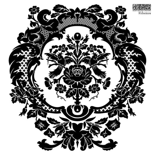 Velveteen 6x6 IOD Stamp (2 sheets)