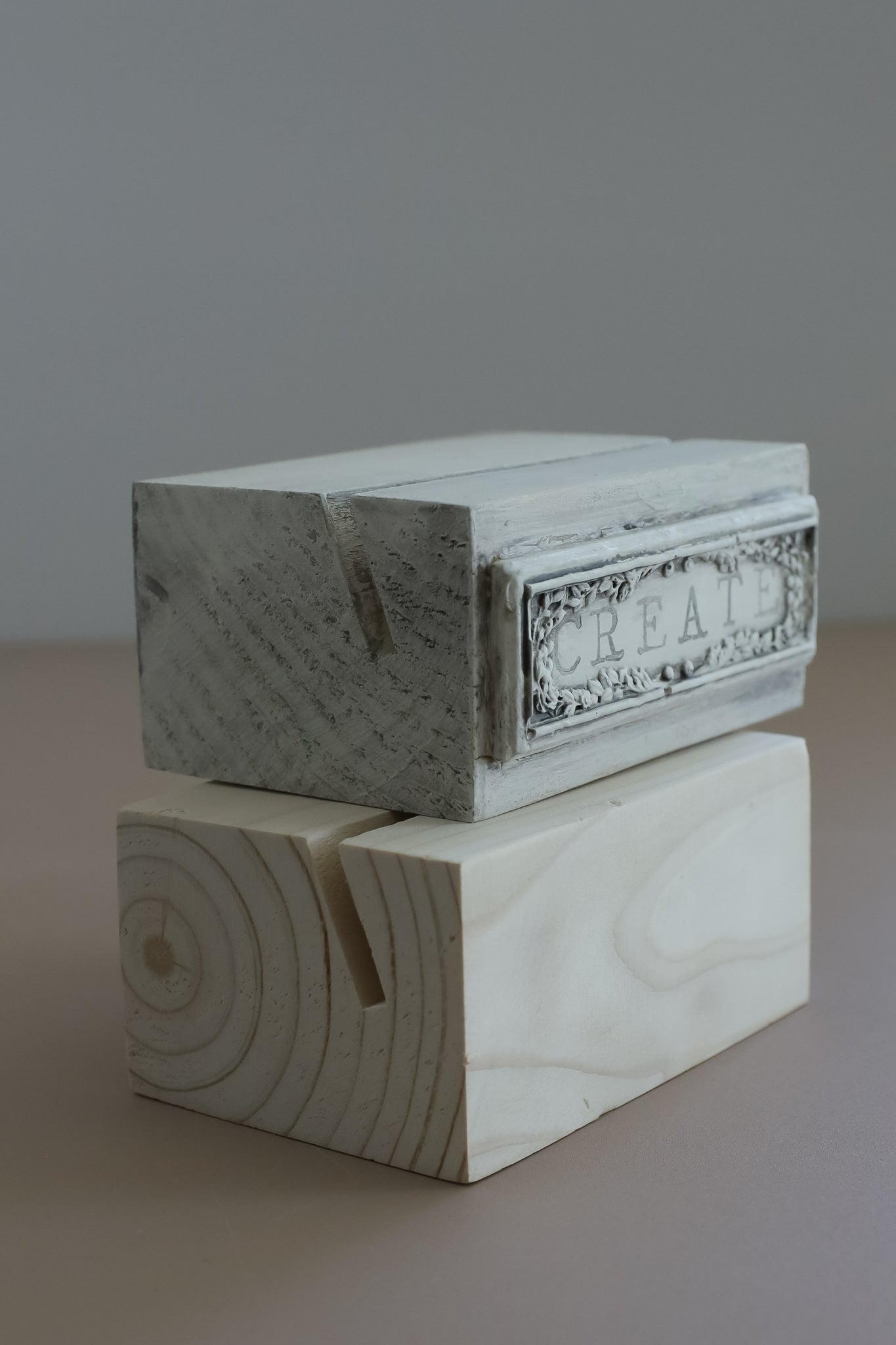 IOD Wood Block Stands | 2x3x4 Wooden Display Stands by Iron Orchid Designs | Display Blocks for Paint Inlays, Moulds & Handmade Décor
