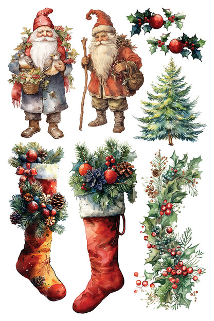 RETIRED Yuletide IOD Transfer 8x12 (8 Sheets)