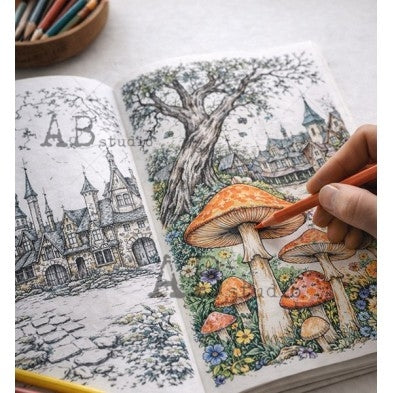 Follow the Rabbit Part 1 Cut & Collage Coloring Book
