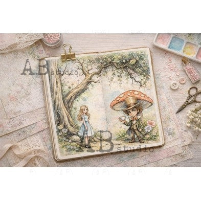 Follow the Rabbit Part 1 Cut & Collage Coloring Book