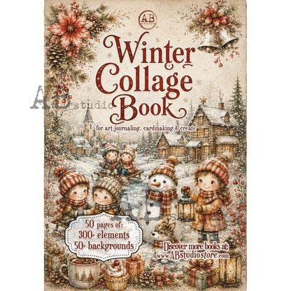 Winter Cut & Collage Book