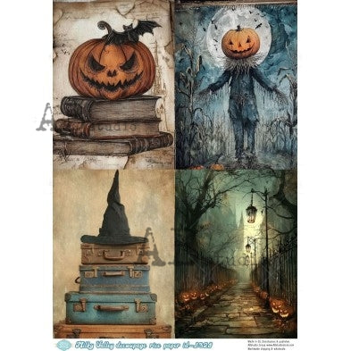 A4 Vintage Halloween Curiosities (Milky Valley ID-1328)
