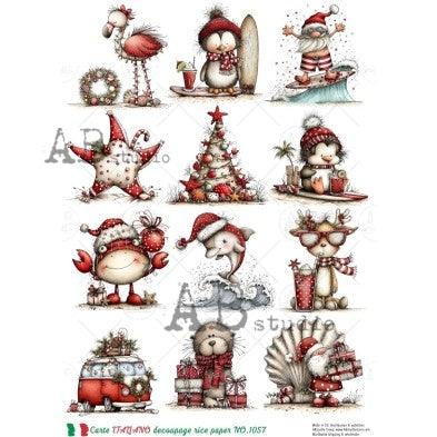 A4 Seas & Greetings (Carte Italiano NO. 1057)