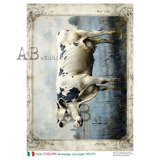 A4 Pasture Quiet Rice Paper (Carte Italiano NO.871)