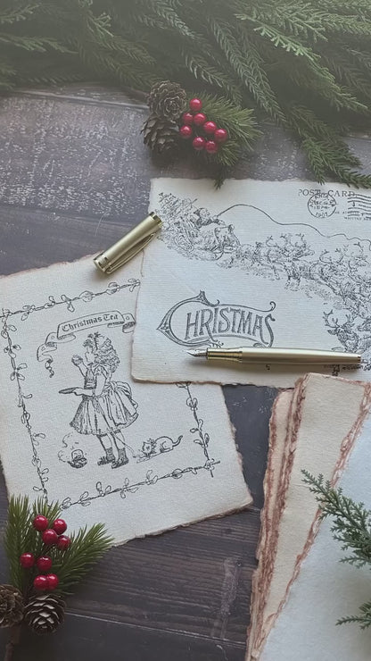 Christmas Post 12x12 IOD Stamp (1 sheet)