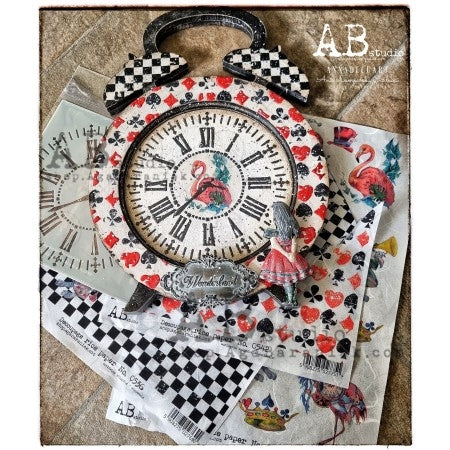 Clock - 6x6 Stencil - ID-368