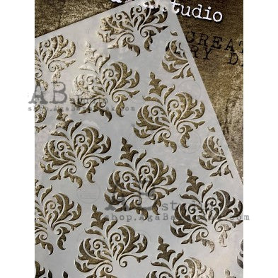 French Romance - 10x7 Stencil - ID-246