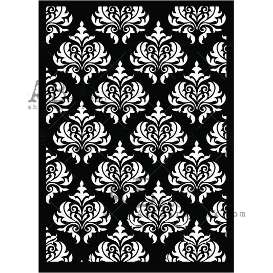 French Romance - 10x7 Stencil - ID-246