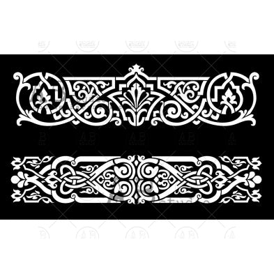 Arabesque - 11x7 Stencil - ID-477